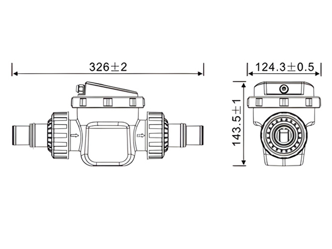 Ukuran Chlorinator