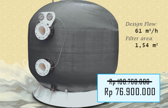 Pool FCG-1400 Bobbin Sand Filter 