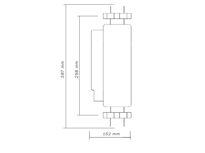 Salt Chlorinator Dimension